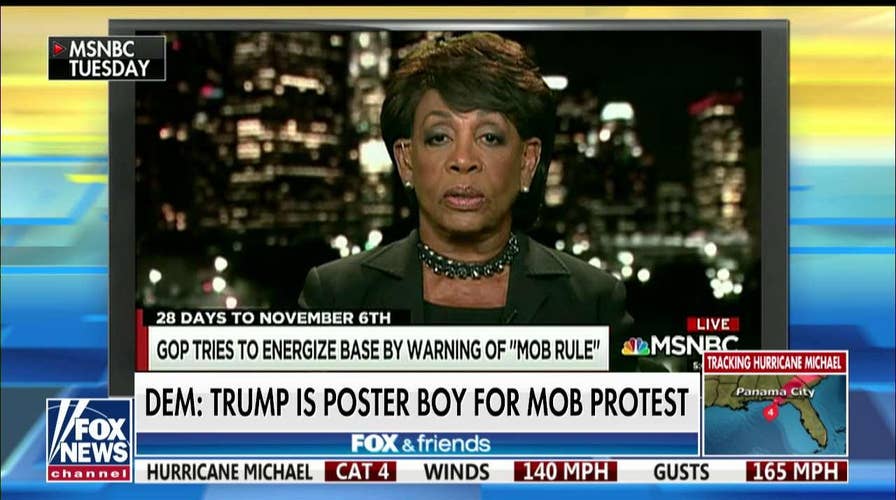 Maxine Waters: Trump Is the 'Poster Boy' for What a Mob Looks Like