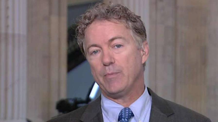 Sen. Paul calls for end to violent rhetoric