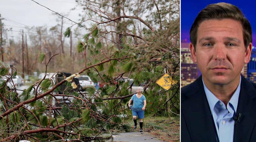 Ron DeSantis on Hurricane Michael, Florida governor's race