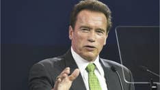 Arnold Schwarzenegger blindsided, dropkicked in the back during sporting event in South Africa