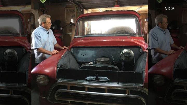 Stolen classic 1957 Chevy pickup found in Mexican junkyard