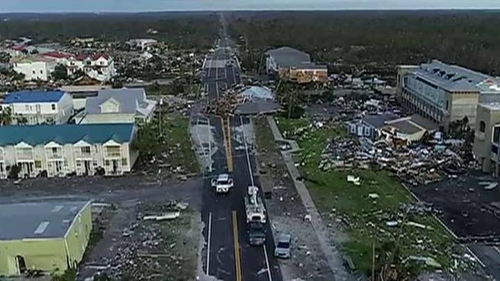 Drone video shows damage to Mexico Beach, Florida