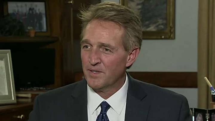 Sen. Flake: I hope someone challenges Trump in 2020 primary