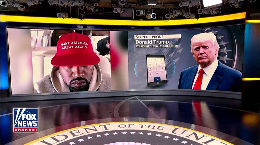 Trump praises Kim and Kanye, vows to support prison reform measures.