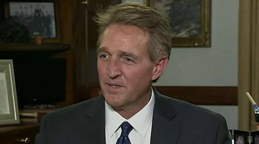 Sen. Flake: I hope someone challenges Trump in 2020 primary