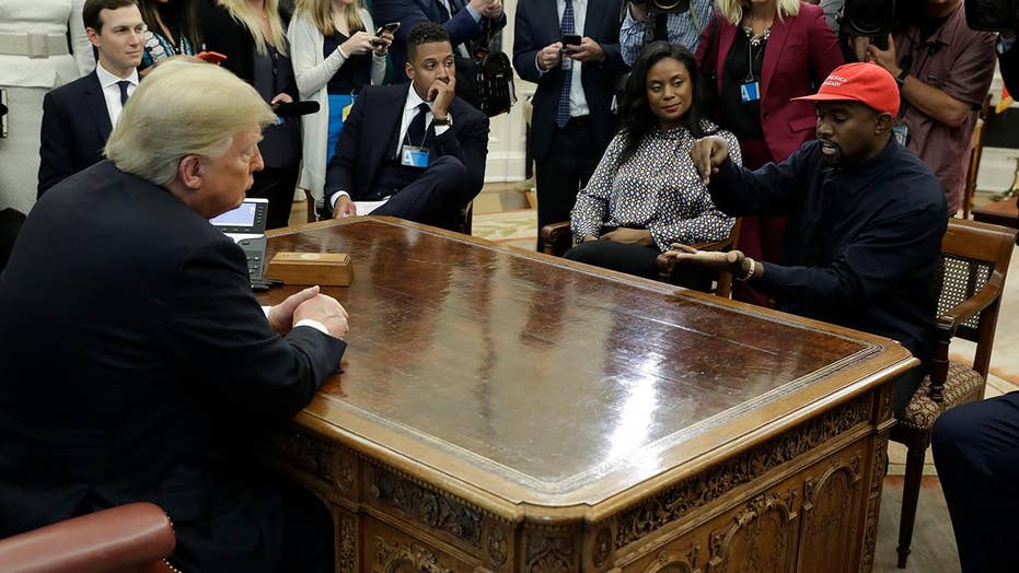 President Trump Praises Kanye West S Words At White House That