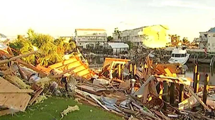 Homes turned to rubble in Mexico Beach, Florida