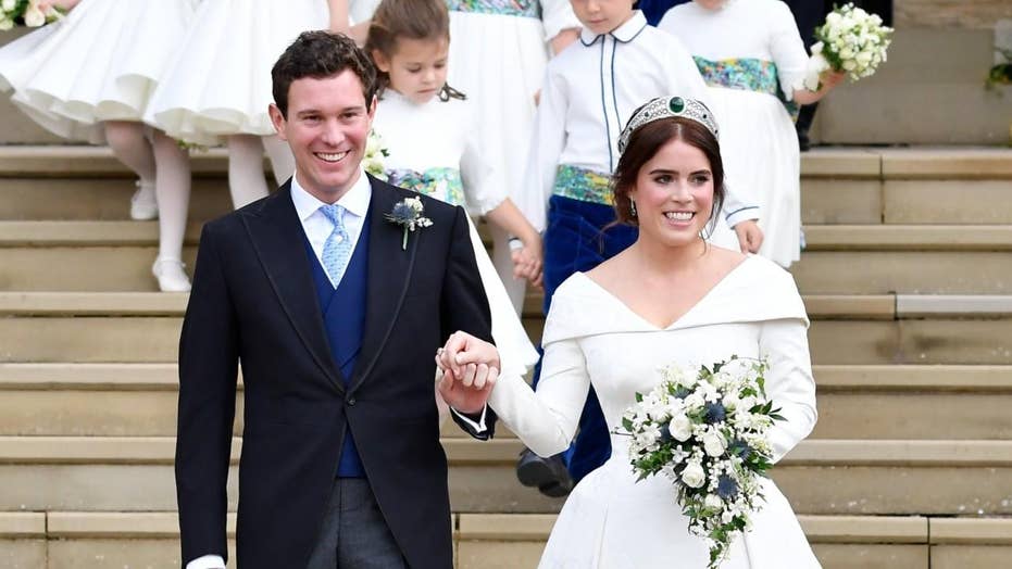 Prince Andrew Shares Photos From Princess Eugenie S Wedding Reception Fox News