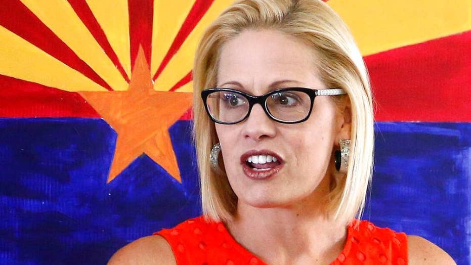 Arizona Senate Hopeful Sinema Once Called Her State ‘the Meth Lab Of