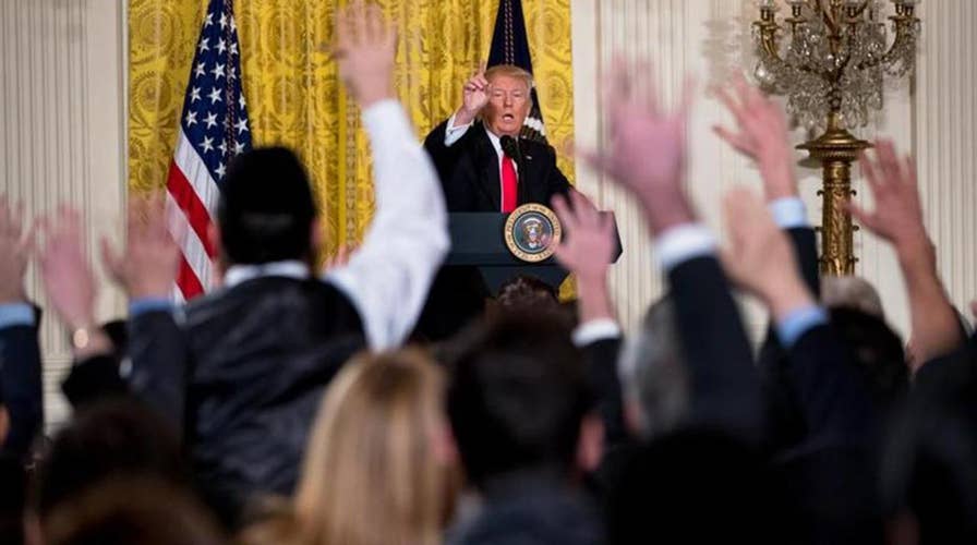 Trump's marathon media blitz