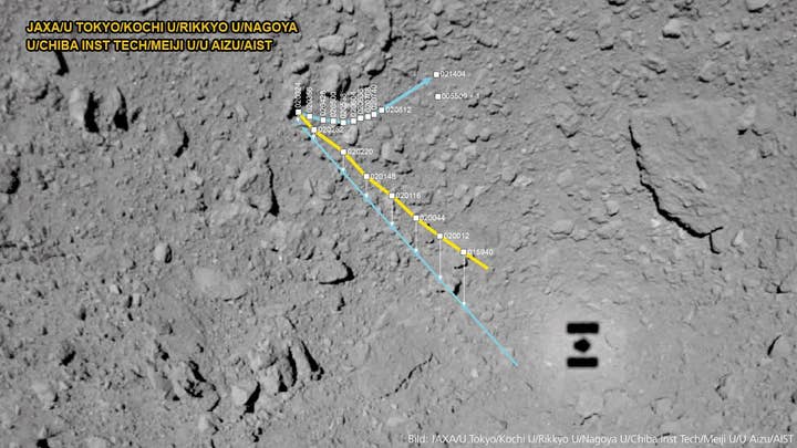 MASCOT Lander images reveal 'crazy' asteroid Ryugu surface