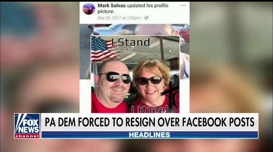 ‘I Stand For The Flag, I Kneel At The Cross’: PA Dem Forced to Resign Over Controversial Facebook Posts