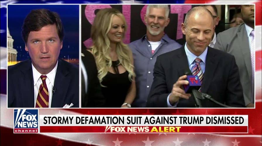 Tucker Carlson: Judge Tosses Creepy Porn Lawyer's Lawsuit Against Trump