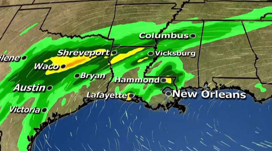 National forecast for Tuesday, October 16
