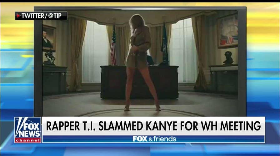 Rapper T.I. Sparks Outrage With Racy Video Featuring Melania Trump Lookalike Stripping