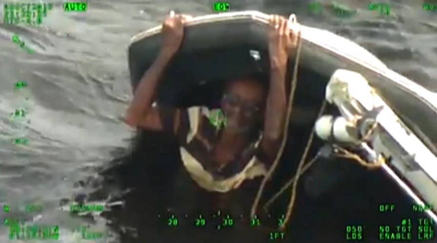 Boater rescued on Florida lake describes scary ordeal
