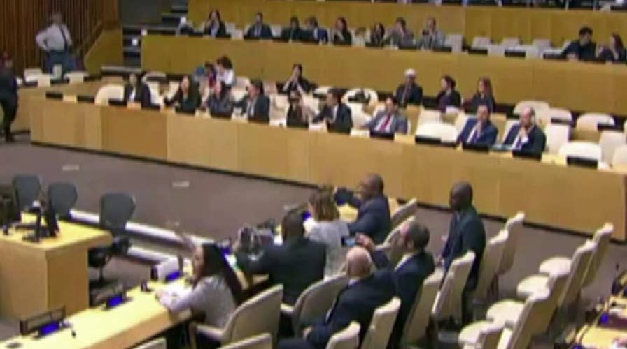 Protestors interrupt UN event on Cuban political prisoners