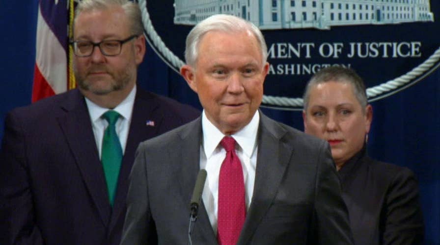 Jeff Sessions 'pleased and honored' to be attorney general