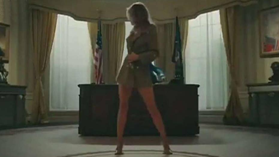 Rapper T.I portrays Melania Trump as a stripper in his 
