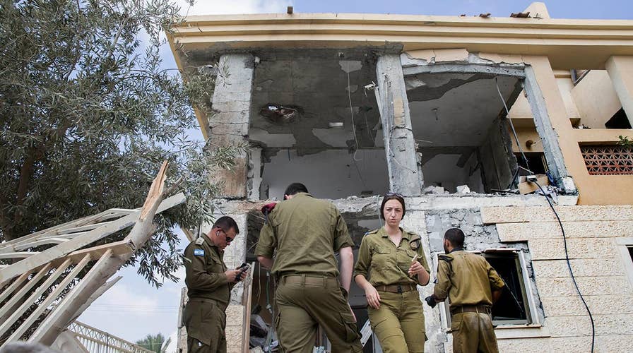 Rocket fired from Gaza Strip destroys Israeli house