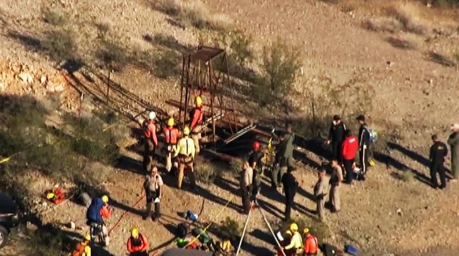 Arizona rescuers save man who was stuck in mine shaft for days, sheriff