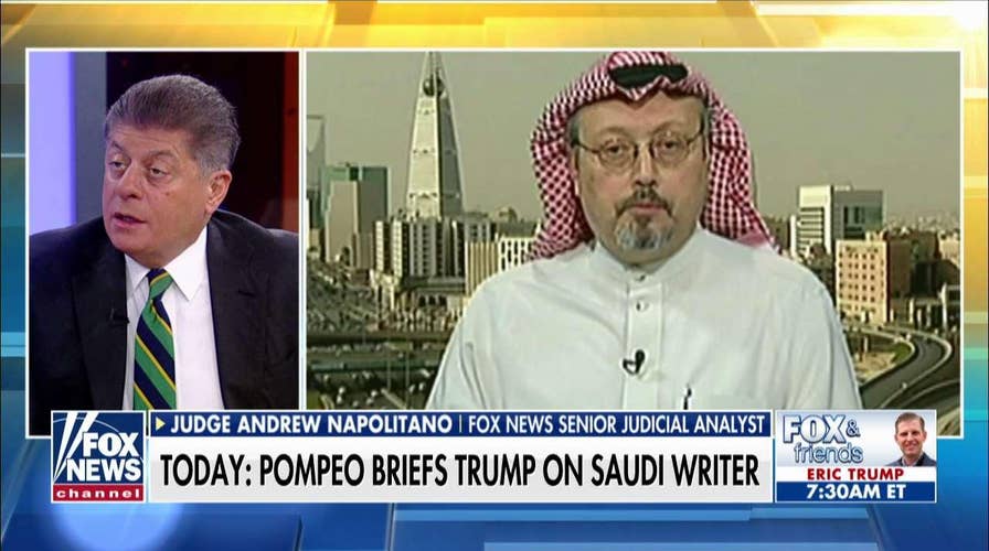 Judge Nap on Jamal Khashoggi's Murder: President Trump 'Must Put This Fire Out'