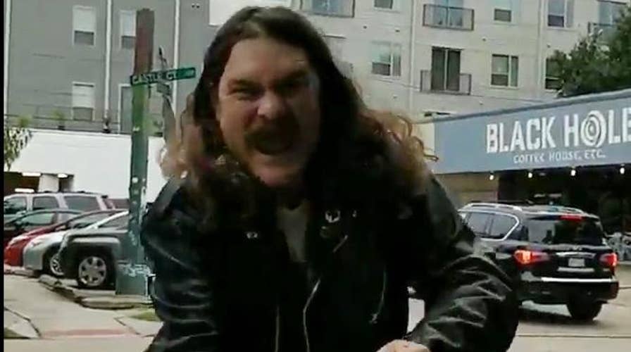 Ted Cruz protester goes on rampage, screams 'I hate Ted Cruz'