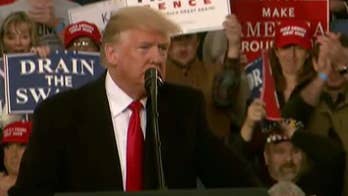 Trump unveils his closing midterm message