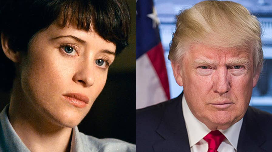 Claire Foy compares President Trump to a penis