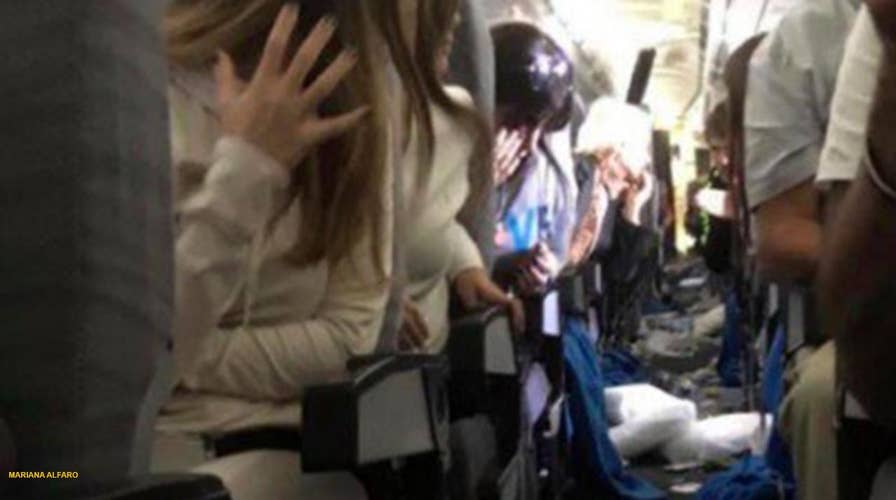 Flight leaves more than a dozen passengers injured