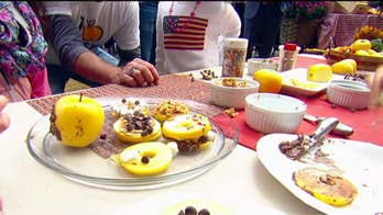 Fall festival on the Fox Square with Opal Apples