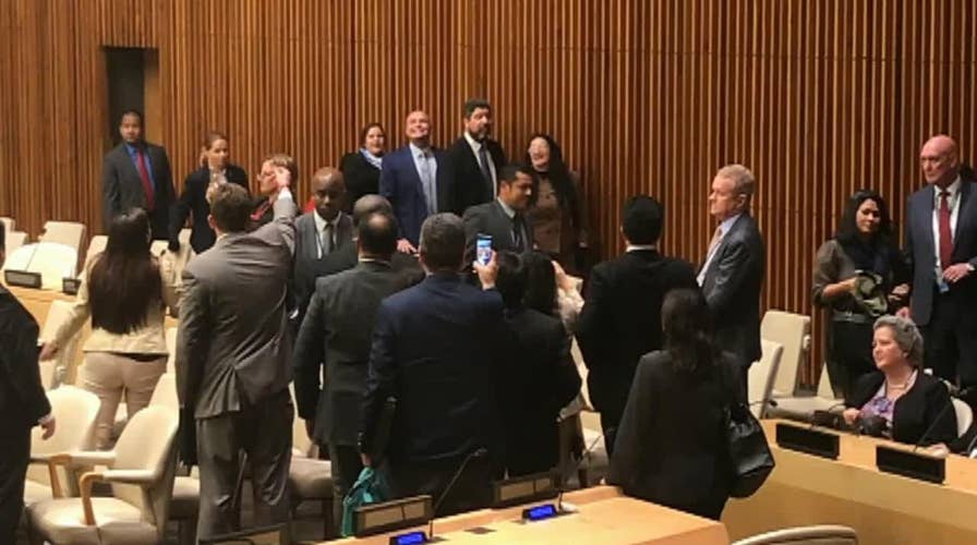 Cuban diplomats disrupt UN meeting on human rights