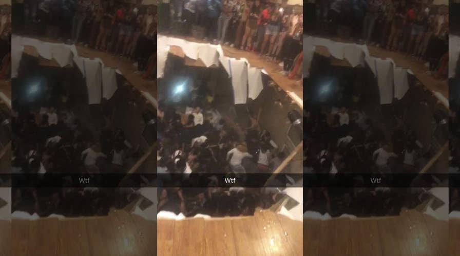 Shocking video: Clubhouse floor collapses during party