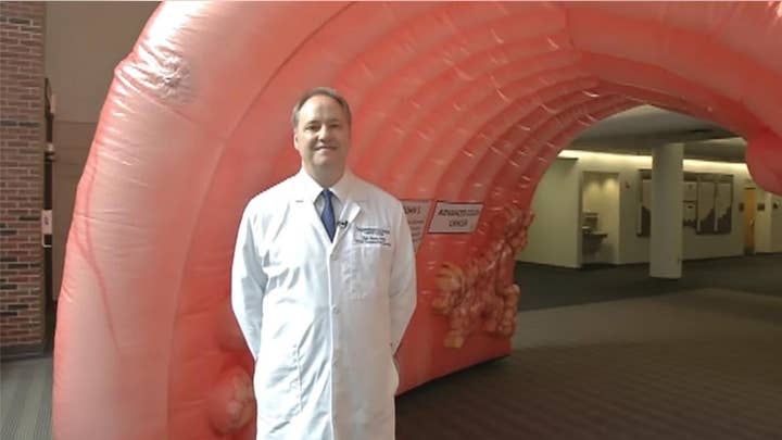 Giant inflatable colon stolen from University of Kansas