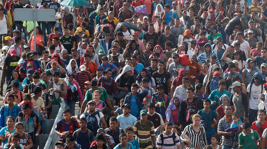Migrant caravan becomes growing part of GOP midterm campaign