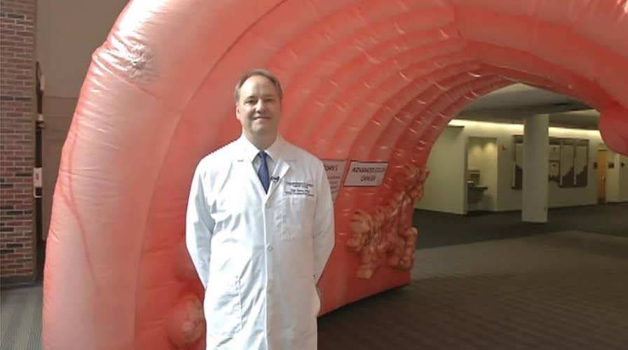 Giant inflatable colon stolen from University of Kansas