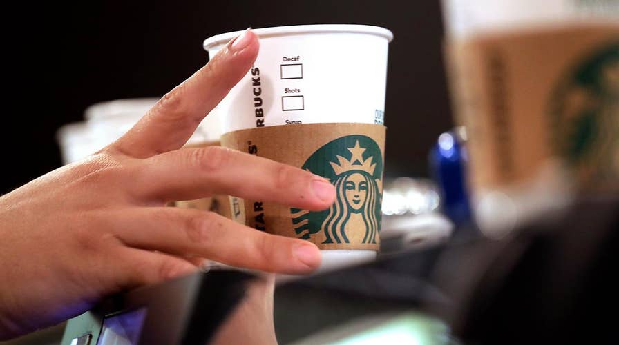 Starbucks opens its first US signing store