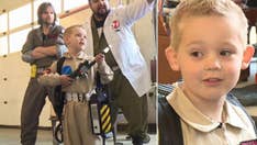 Sacramento boy’s wish fulfilled by becoming Ghostbuster