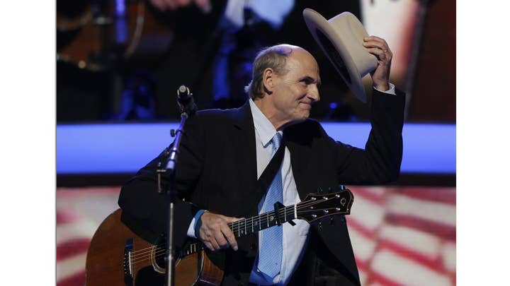 James Taylor's national anthem performance mocked