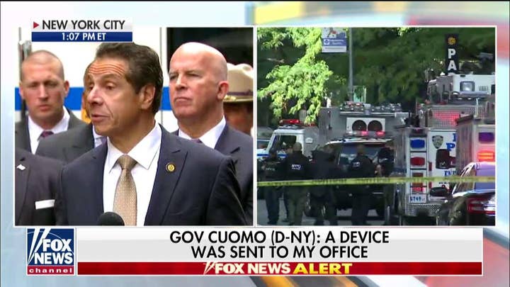 'We Refuse to Be Intimidated': Gov. Cuomo Says 'Device' Also Sent to His Office