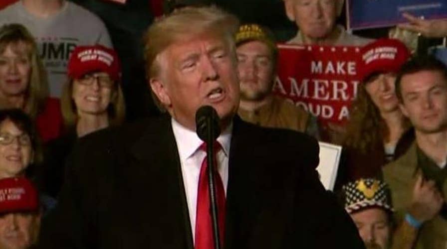 'Jobs not mobs': Trump unveils new midterm message