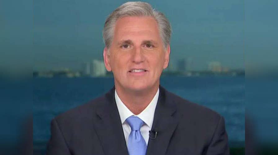 Rep. McCarthy on office being vandalized, migrant caravan