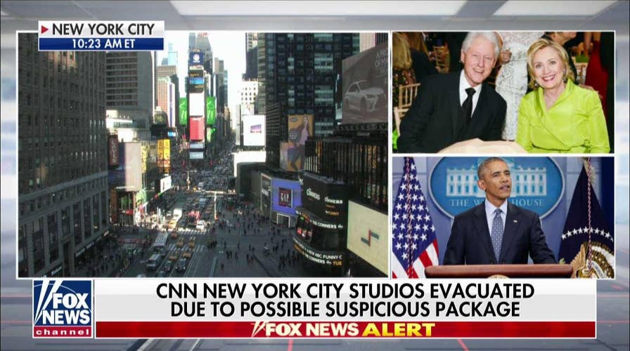 Crude Explosive Devices Mailed to Clinton Residence, Barack Obama