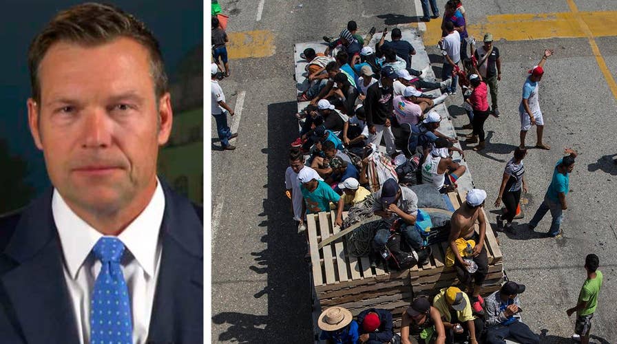 Kris Kobach: Migrants have no basis to claim asylum