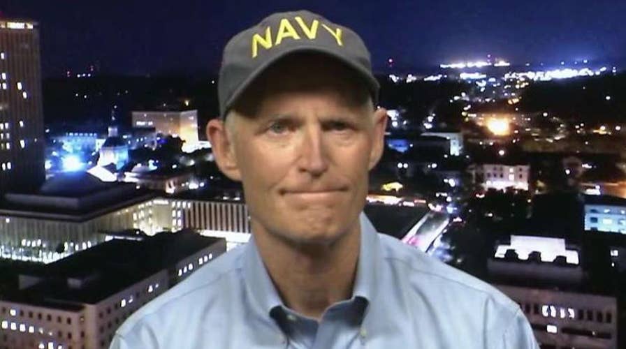 Gov. Rick Scott on pipe bombs, race against Bill Nelson