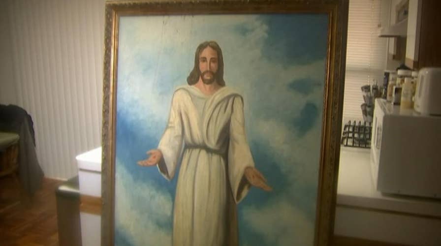 Jesus painting survives fire at historic church near Boston
