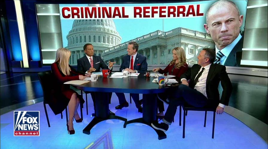'A Discredited Carnival Barker': 'The Five' Reacts to Avenatti's Criminal Referral