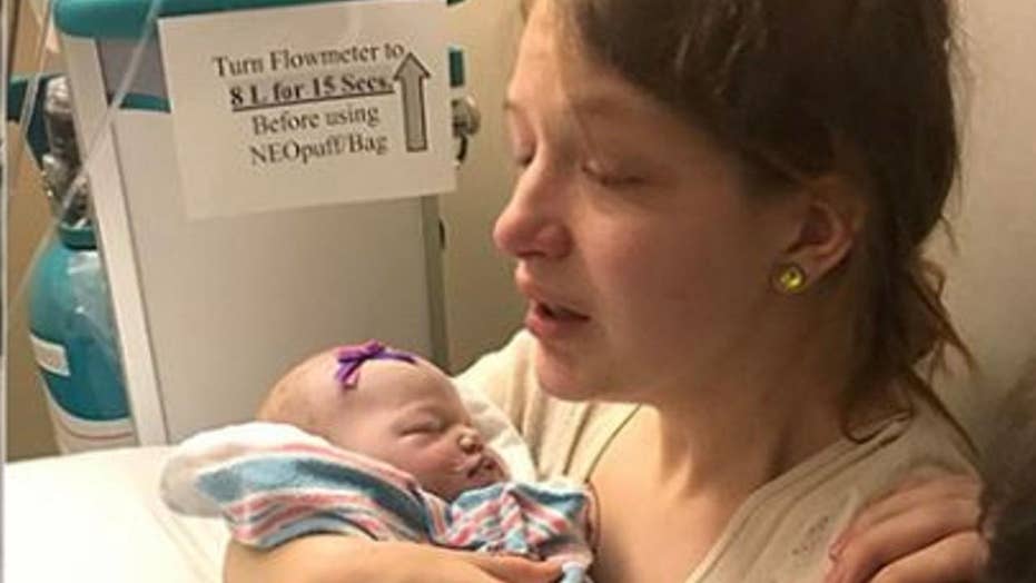 newborn contracted fatal herpes