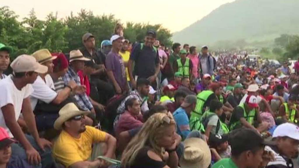 More troops heading to Mexico border in response to migrant caravan: Pentagon