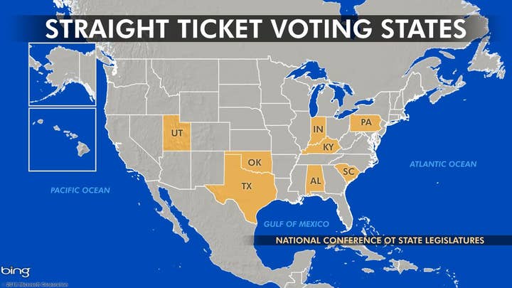 Straight ticket voting could help candidates in Texas